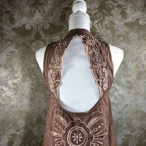 -Morrisday The Label Pandora Embroidered Dress NWT L - Picture 7 of 8